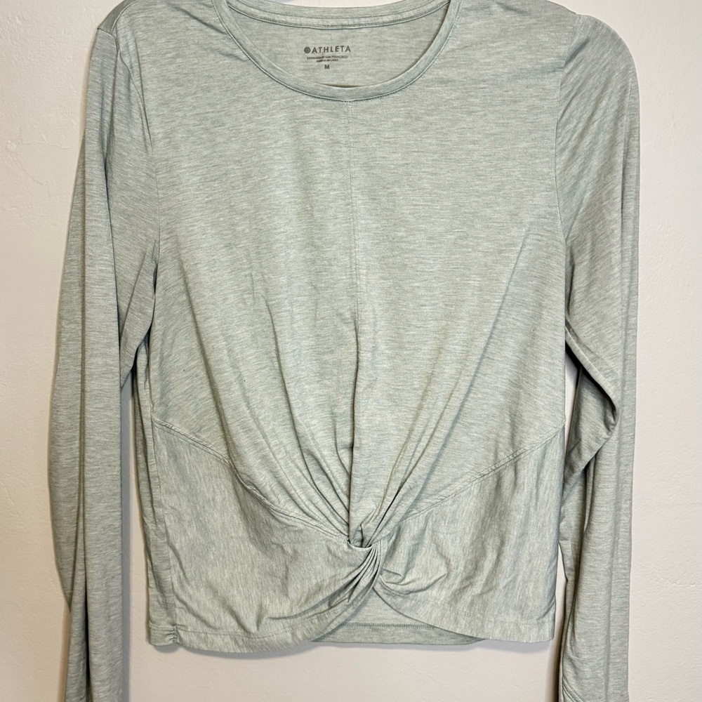 Athleta Women's Soft Twist Front Long Sleeve